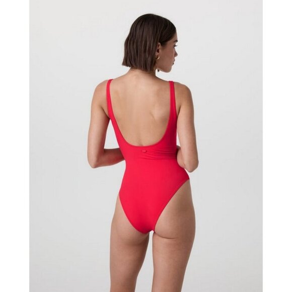 💕VUORI💕 Encinitas One Piece Swimsuit ~ Bold Red XL NWT - Picture 3 of 14